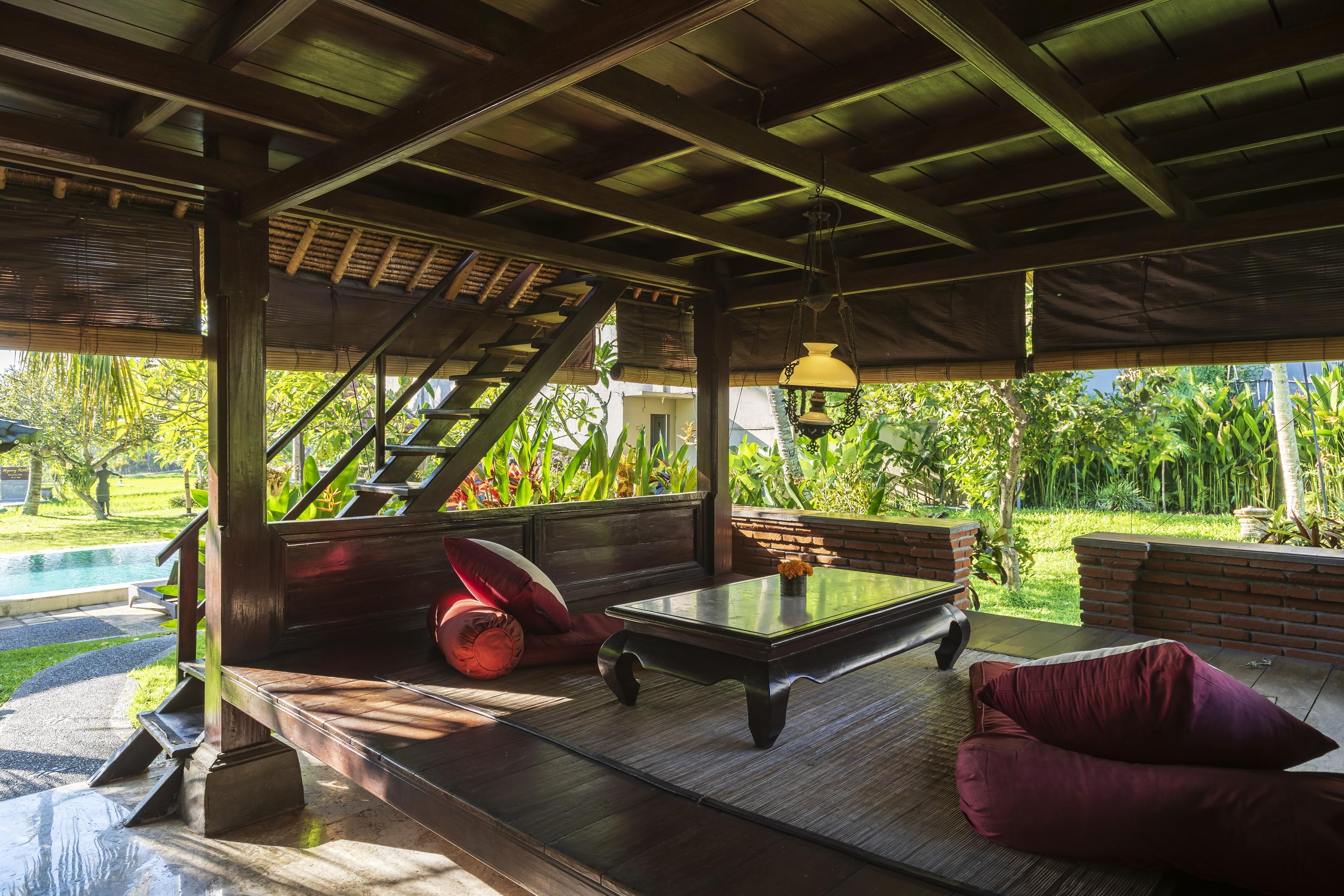Two Storey One-Bedroom Villa with Rice-Field View
