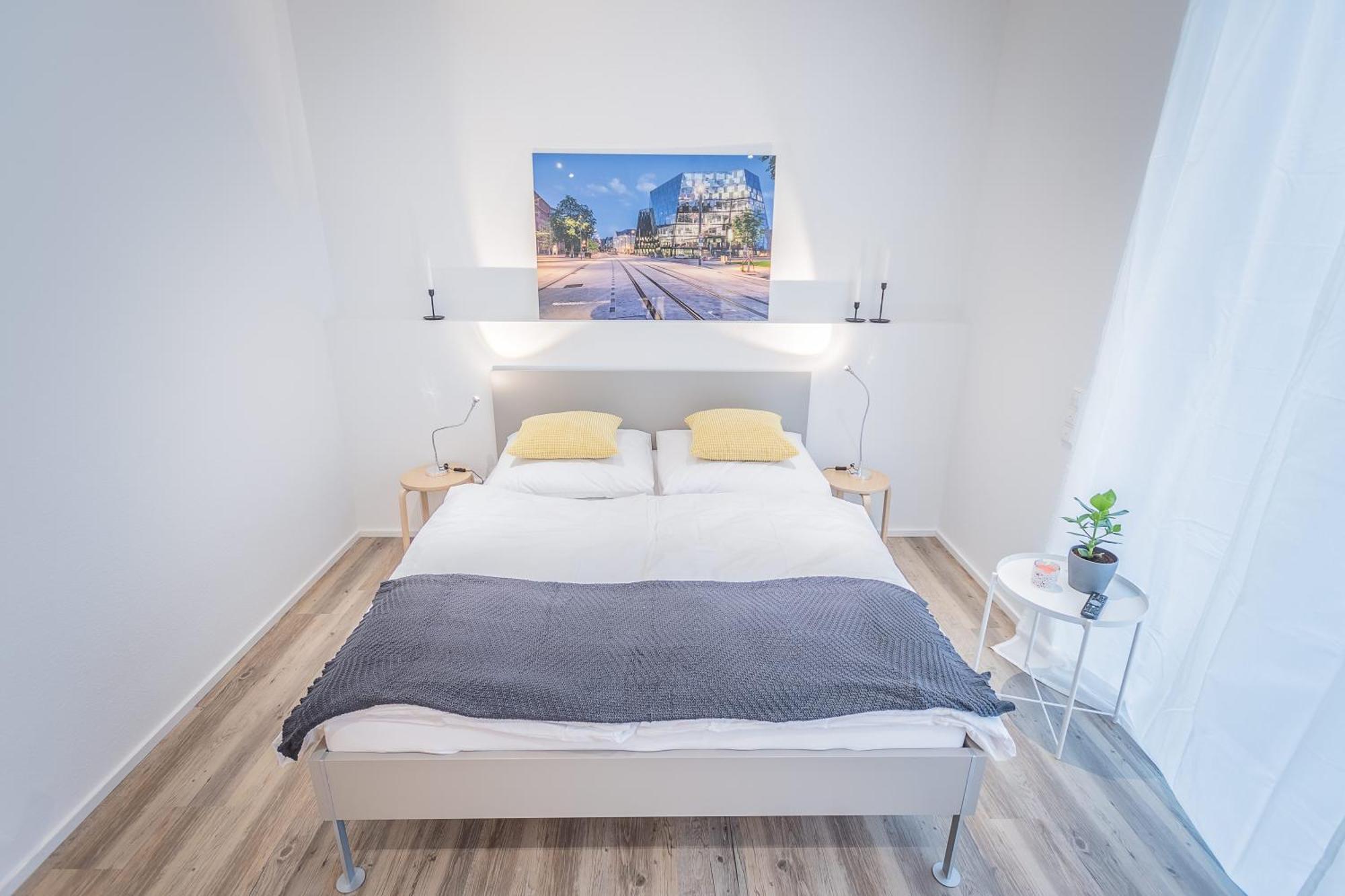 Apartment mit 1 Schlafzimmer und Balkon