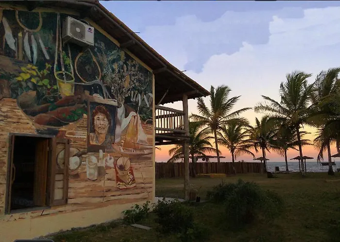 Hotel de praia: Caramuru Hostel Caraíva